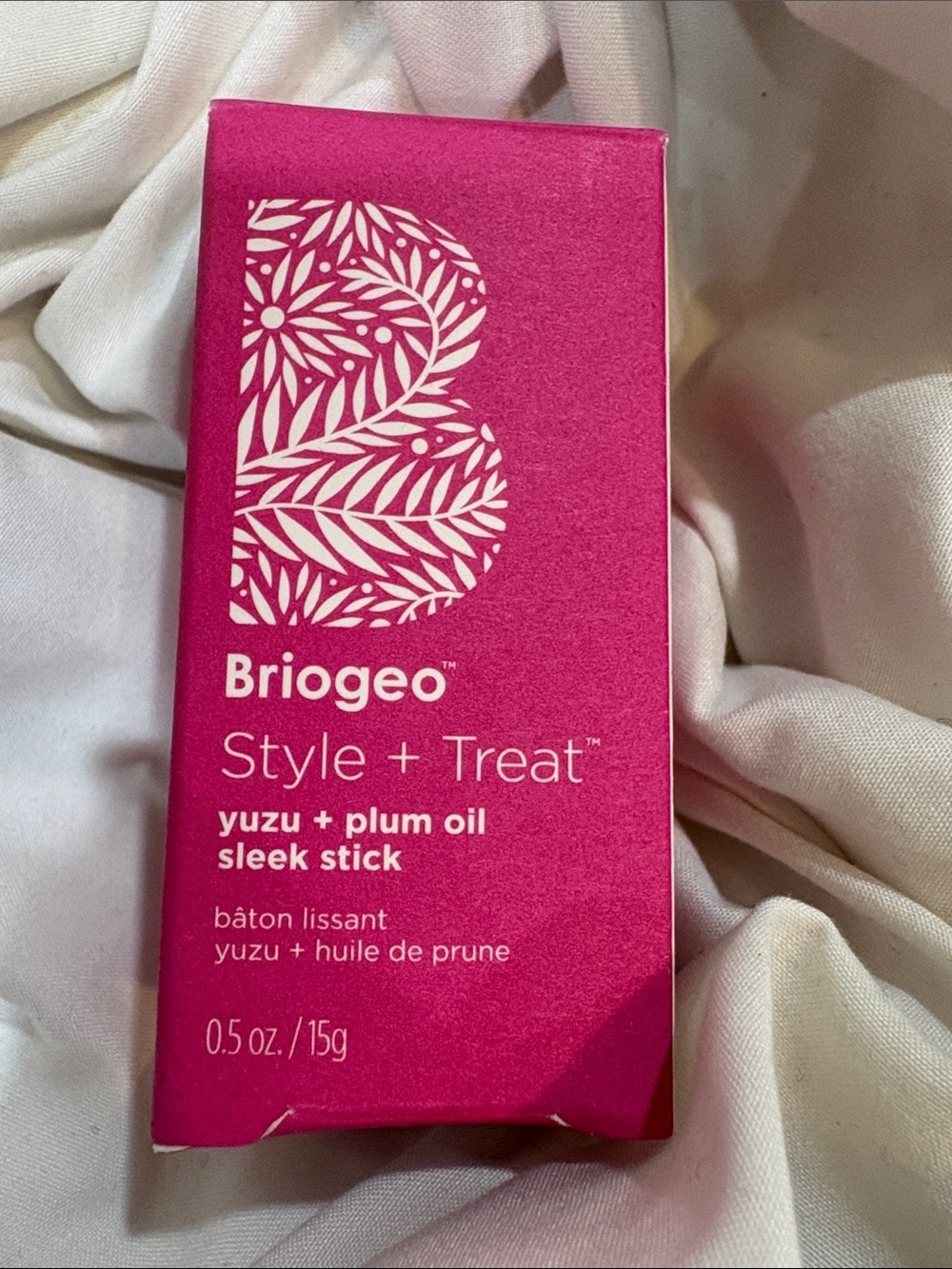 Briogeo Style and Treat Sleek Stick yuzu and plum oil BNIB